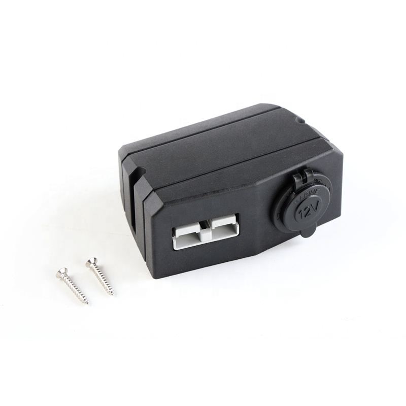 12V Cigarettes Forklift Power Plug Battery Terminal Plug Connector Flush Surface Mounting Bracket Panel Socket Marine RV Caravan