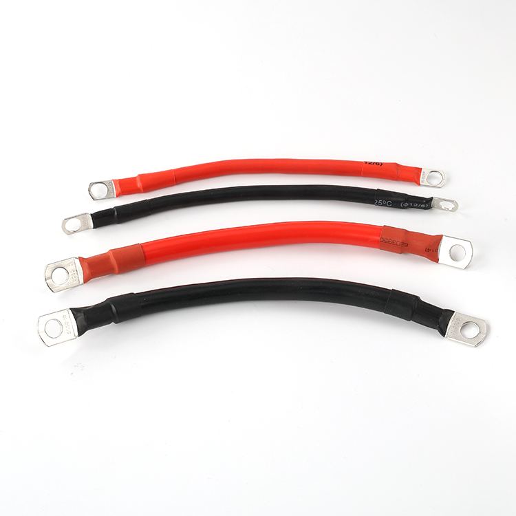 Solar Power Awg Battery Charger Cables Copper Inverter Wire With M8 Ring Terminal for Auto Rv Motorcycle Car Marine