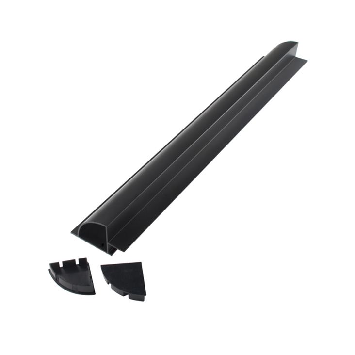 OEM Aluminium 670mm Side Solar Panel Mounting Bracket Spoiler for Caravan/RV/yacht