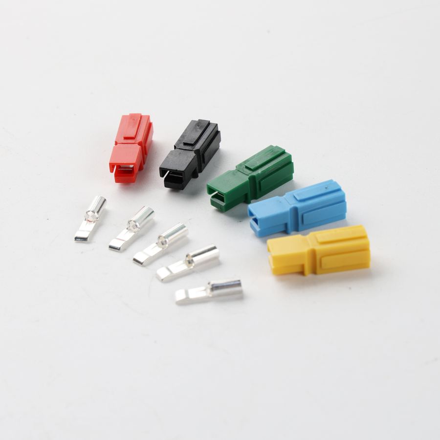 Single Pole 15A/30A/45A/50A Power Plug Terminal 16AWG 12AWG 10AWG Power Plug for Caravan