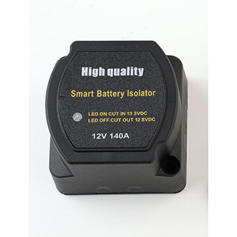 Dual Battery Isolator 12V 125A Voltage Sensitive Relay Disconnect Kill Switch for Marine Car ATV UTV RV Boat