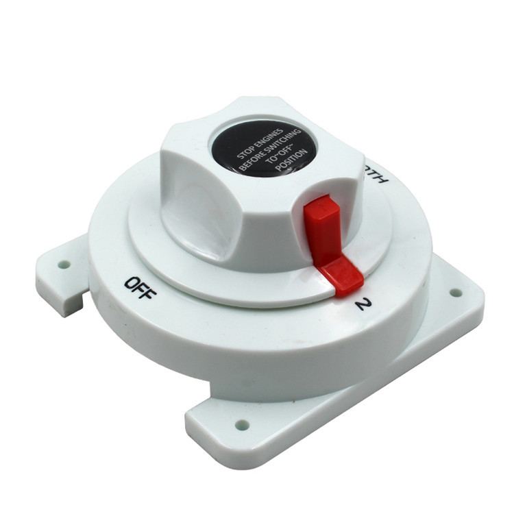 4-speed Power off Knob Switch Brass Screw 3/8 Inch 175 Amp 6V/12V/24V/32V Battery Switches