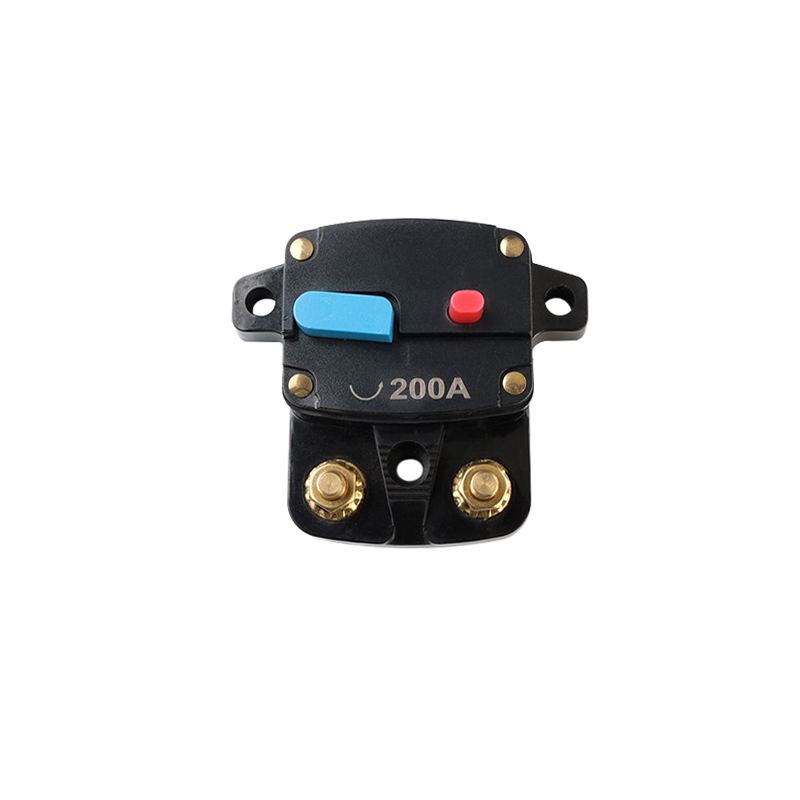 Bimetal Automatic Circuit Breaker Protection Inside Manual Reset Bakelite Shell Circuit Breaker 200A DC