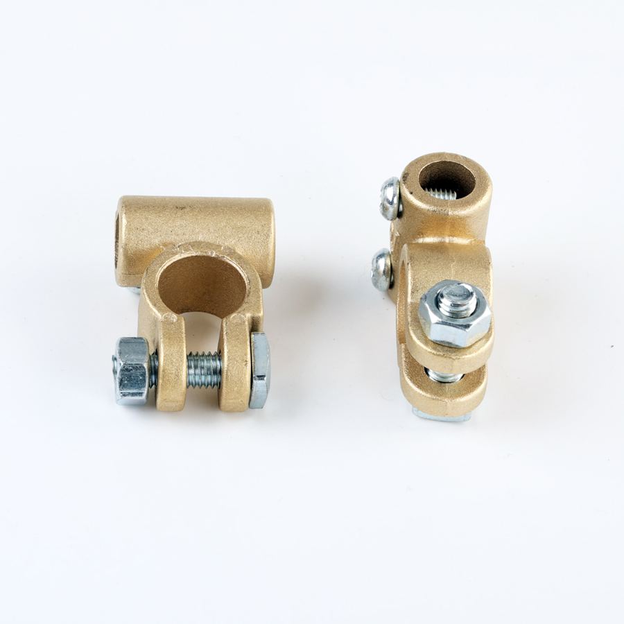 Auto Custom Heavy Duty Copper Battery Positive & Negative Gender Car Battery Terminals Clamp