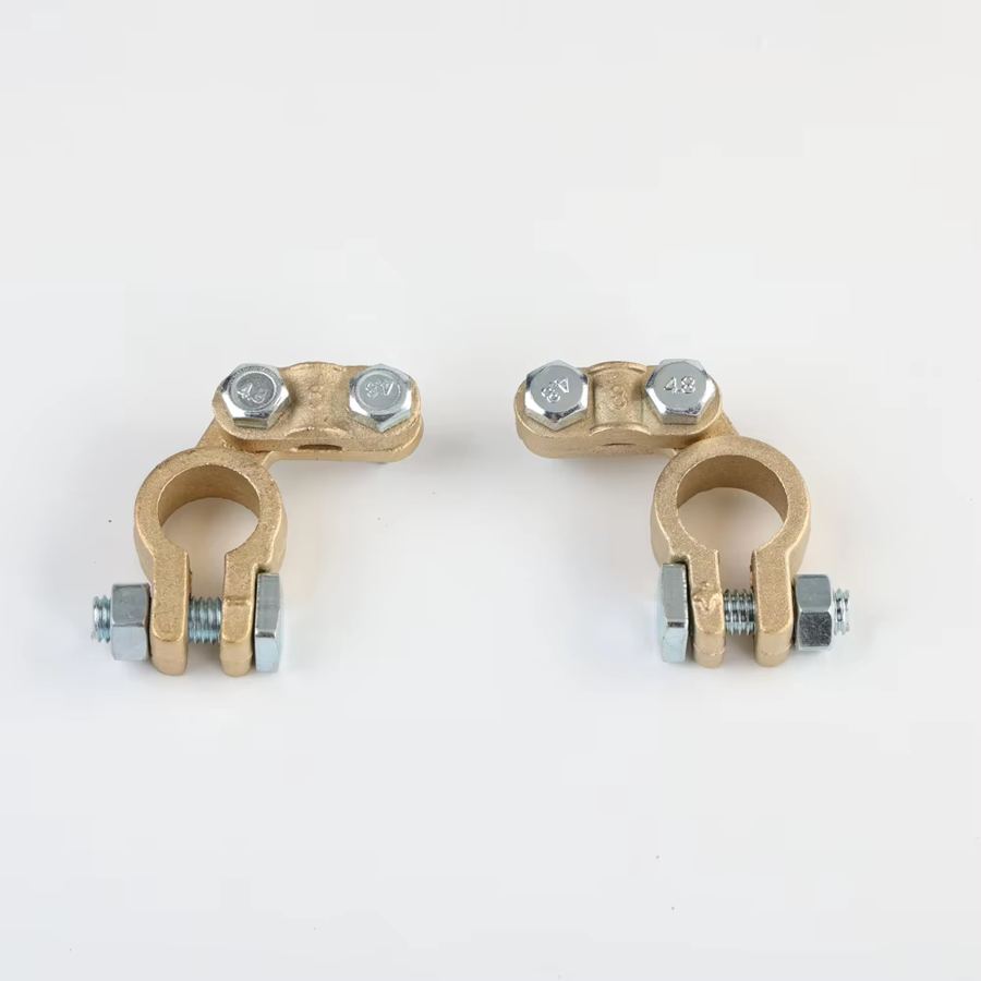 Brass Iron Screw Battery Terminal Car Battery Terminal for Automotive Industries Car Boat Truck
