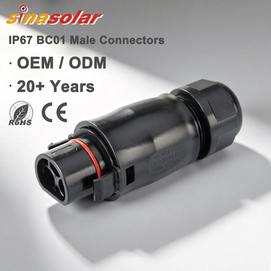 Waterproof IP68 BC01 Deye 2023 New Micro Inverter 60 80G3 800W LY01 PPO Solar Power Micro Hybrid Inverter Male Connectors Cable