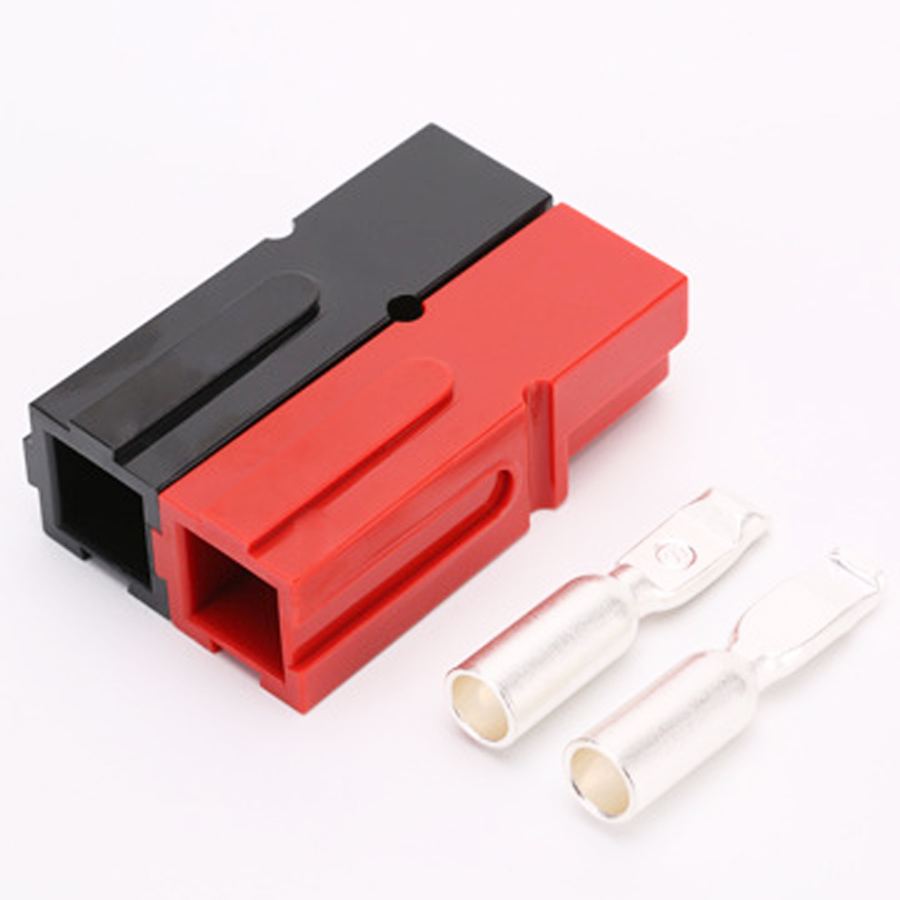 Flame Retardant 120A 600V 4 6AWG Copper with Silver Plated PC Single Pole Power Plug Connector