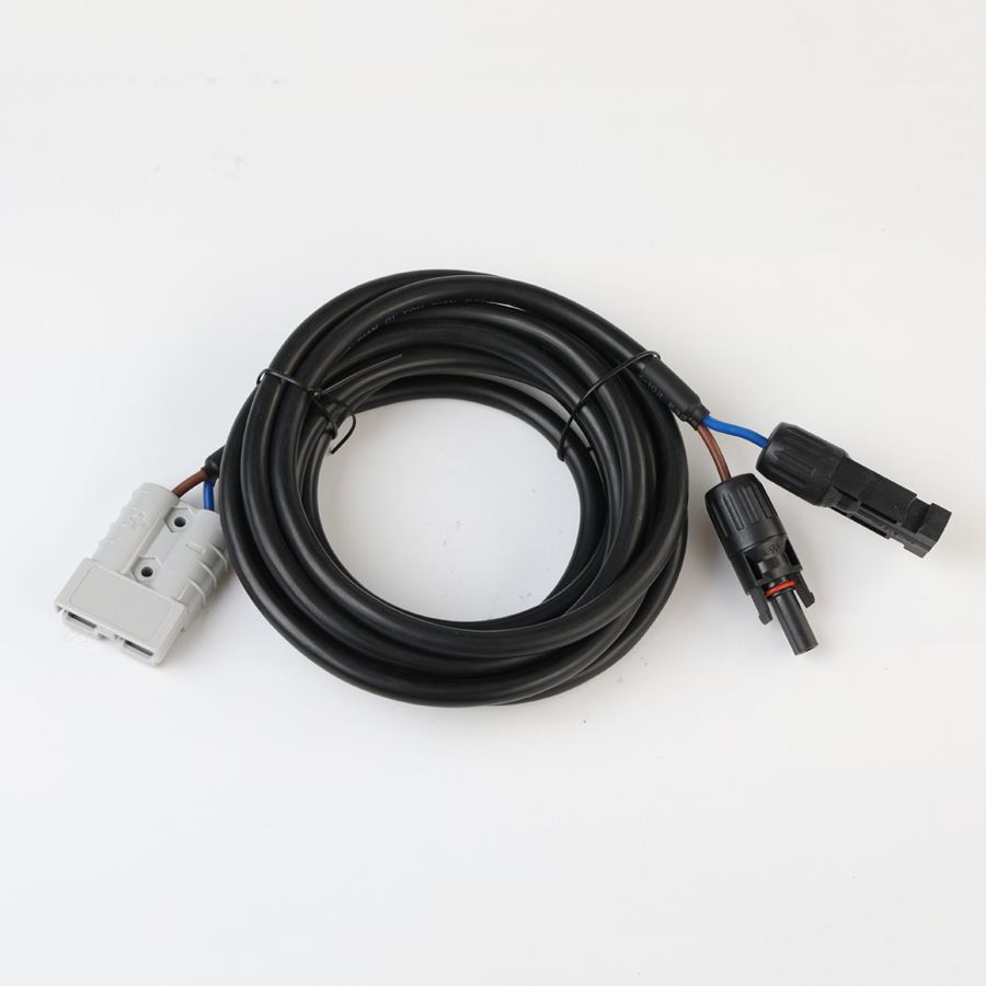 3M 8OD 2.5MM Copper 50A Power Plug to MC Connector Solar Power Extension Cable