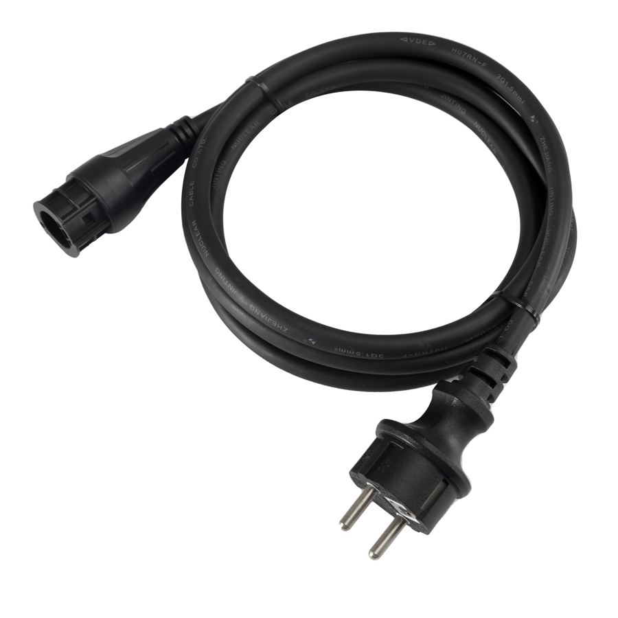 IP68 Waterproof OEM Injected Betteri BC01 Male Female Connector Solar Micro Inverter to EU Schuko AC Extension Plug Power Cables