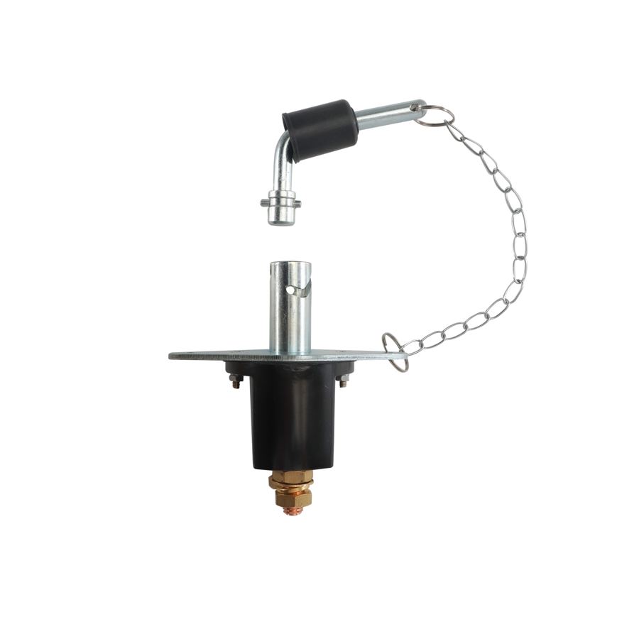 M10 Heavy Duty Quick Battery Power Main Master Isolator Cut Off Disconnect Switch with Chain Handle for Car Boat Truck