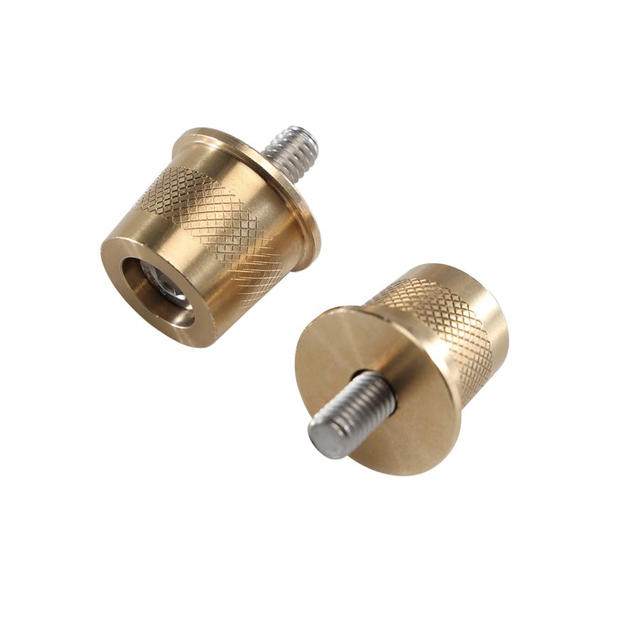 Auto Car Brass Lithium Battery Post Terminal Connector Adaptor Set for M6 Threaded