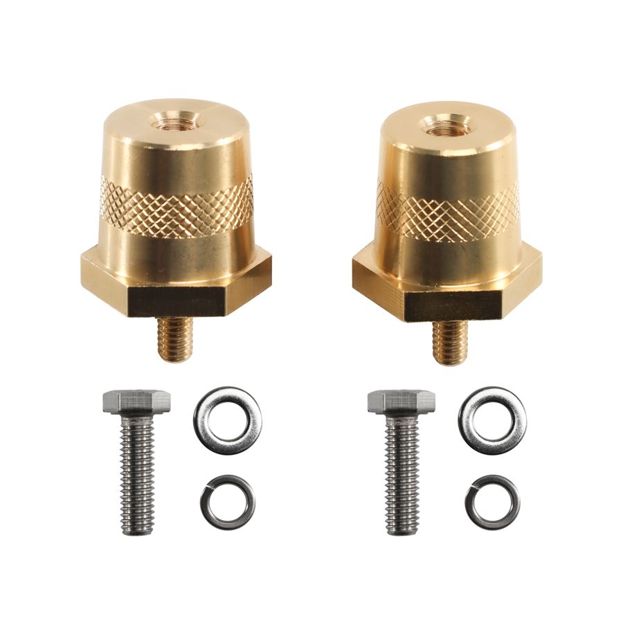 M5 M6 M8 M10 Auto Car Brass Lithium Electric Battery Post Terminal Connector Adaptor Set