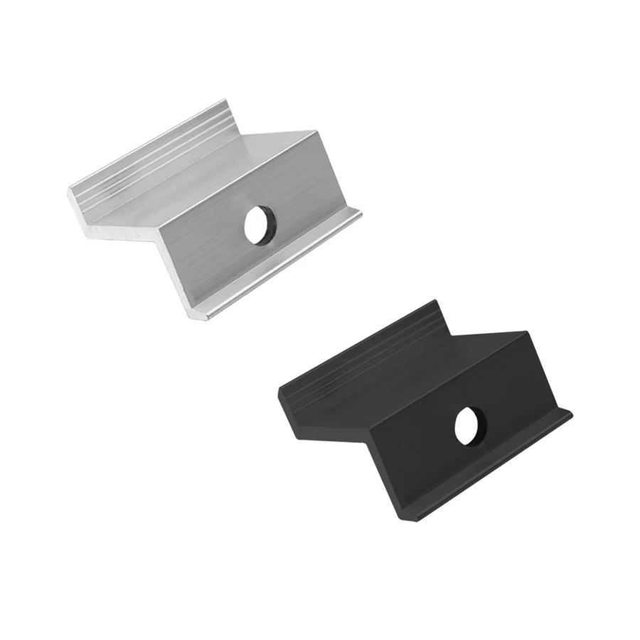 Quick Install 30mm Solar Mounting System Clamps Bracket Aluminium Solar Related Products Solar End Clamps Mid Clamp