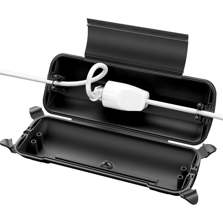 Outdoor Extension Cord Safety Cover with Waterproof Seal Weatherproof Electrical Connection Box to Protect Outlet Plug Socket