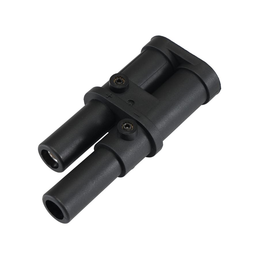 Nylon Housing Red Copper Silver Plated High Current Mining Plug Jump Start Connector for Mechanical Charging