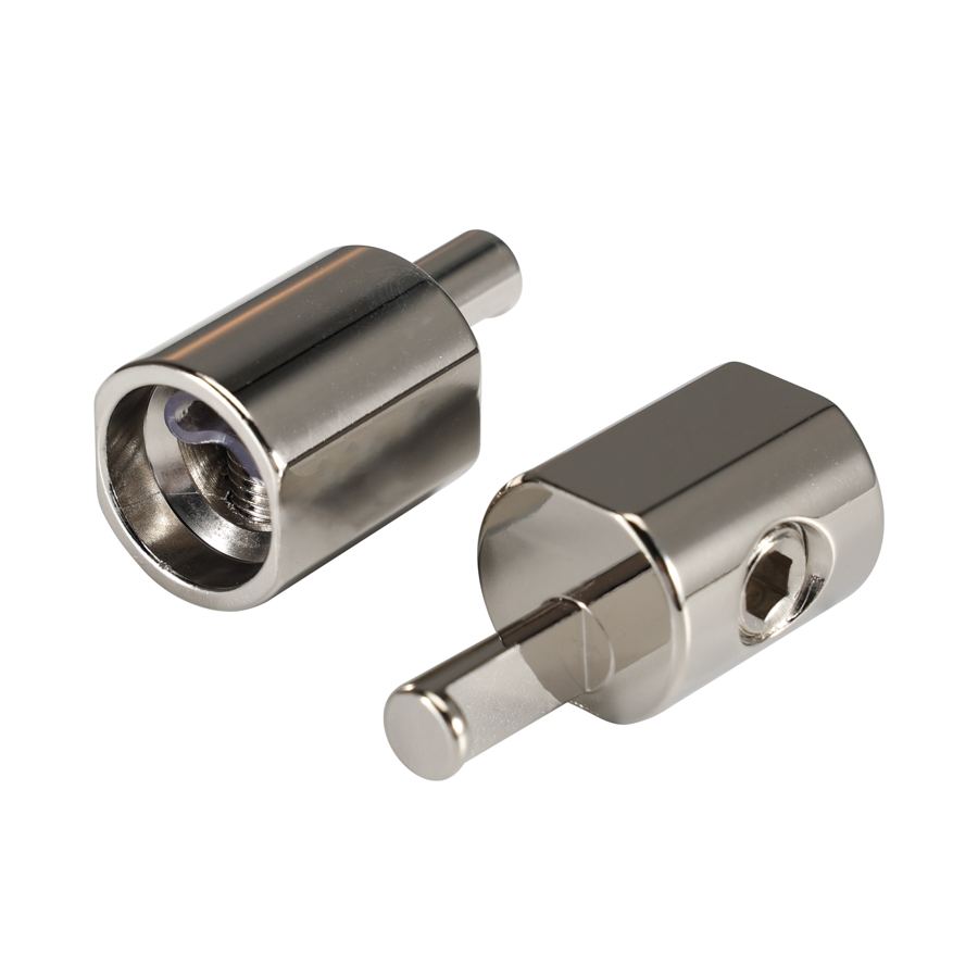 CE Certification Customizable Aluminum Input 1/0 to 4GA Terminal for Car Stereo Audio and Video Connector Wire Reducer