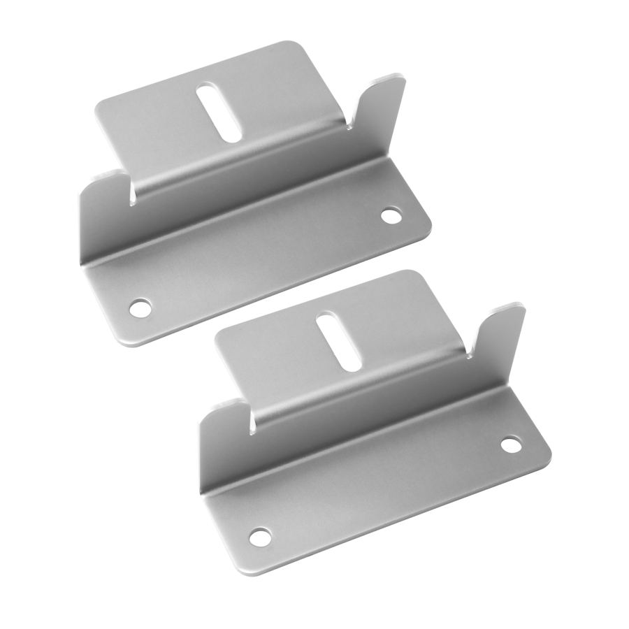 Aluminium Z Bracket Solar Mount Roof Z Style Solar Panel Mounting Brackets for Mount on RV/Caravan/Marine
