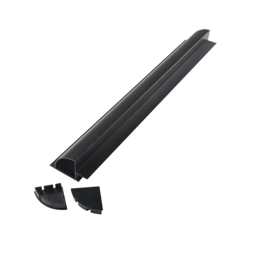 New Version 680mm Side Aluminium Motorhome caravan Yacht RV Roof Solar Panel Mounting Bracket Spoiler