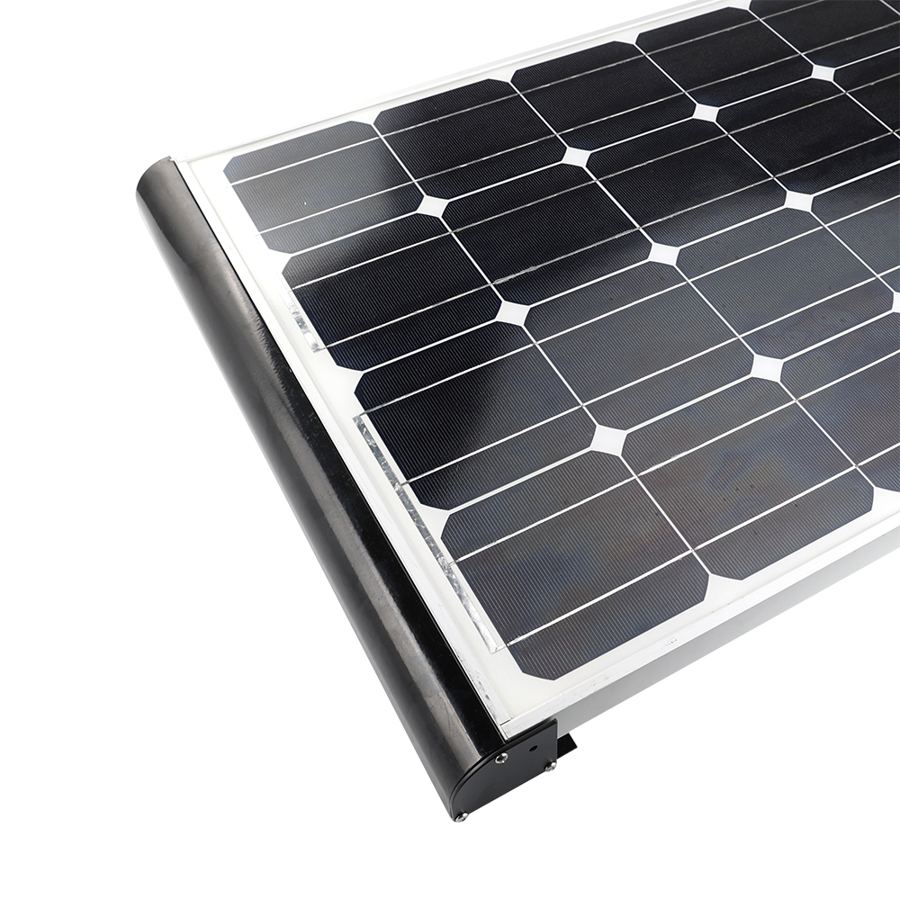 Flexible Adjustable Aluminium 680mm Side Spoiler Solar Panel Mounting Bracket for Caravan