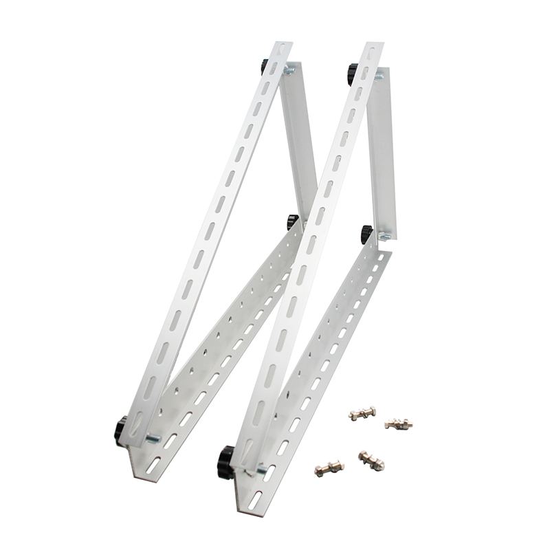 New Design 556mm 300W Aluminium Rotating Adjustable Solar Panel Mounting System Ground Carport Triangle Bracket Stand
