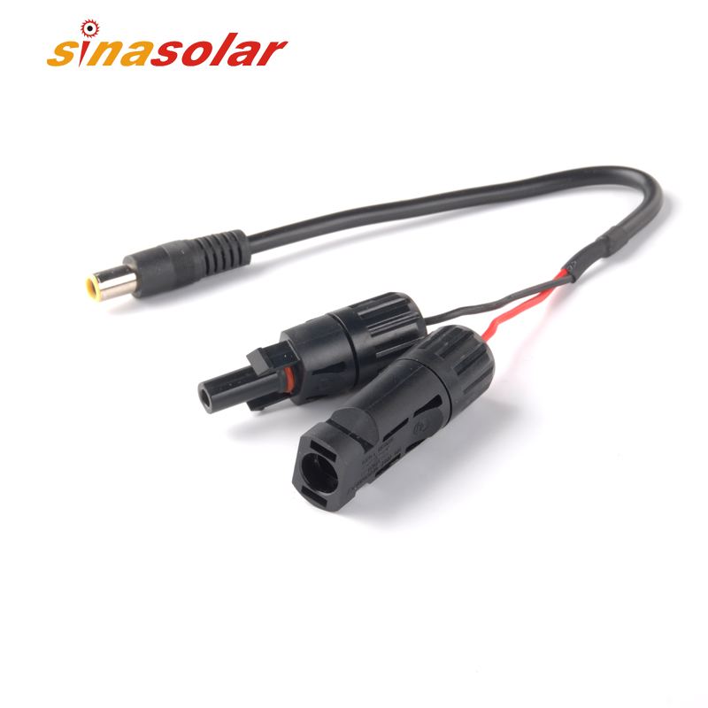High Quality New Trend Extension Cord Construction Solar Plug Power Cable With Plug for Solar Power Transmission